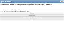 Tablet Screenshot of fgnz.ch